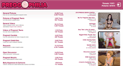 Desktop Screenshot of preggophilia.com